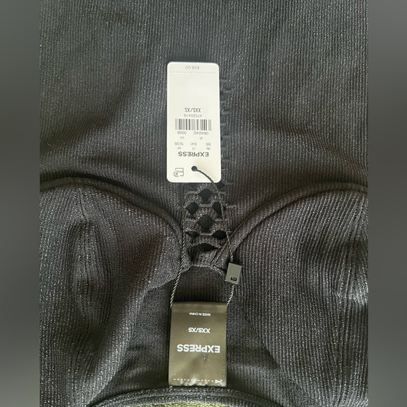 Laced & Loaded — Express Black Bodysuit (XS/XXS, NWT) - Picture 4 of 5